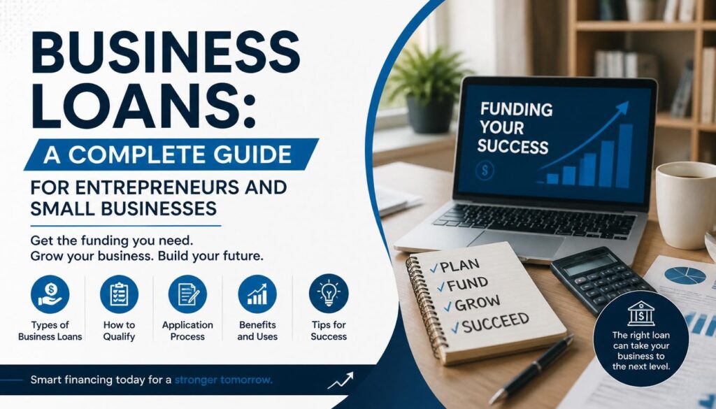 Business Loans: A Complete Guide for Entrepreneurs and Small Businesses
